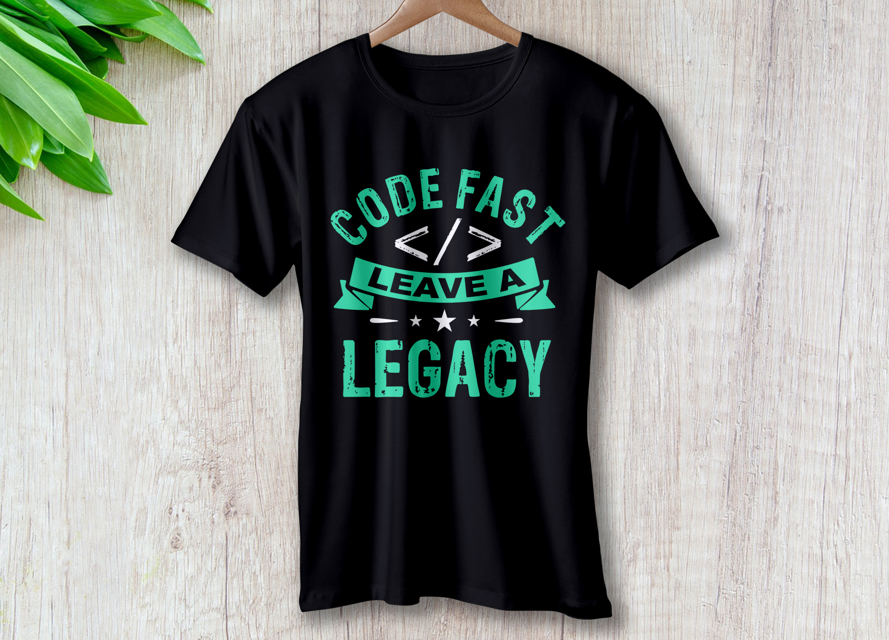 Code Fast, Leave a Legacy T-Shirt