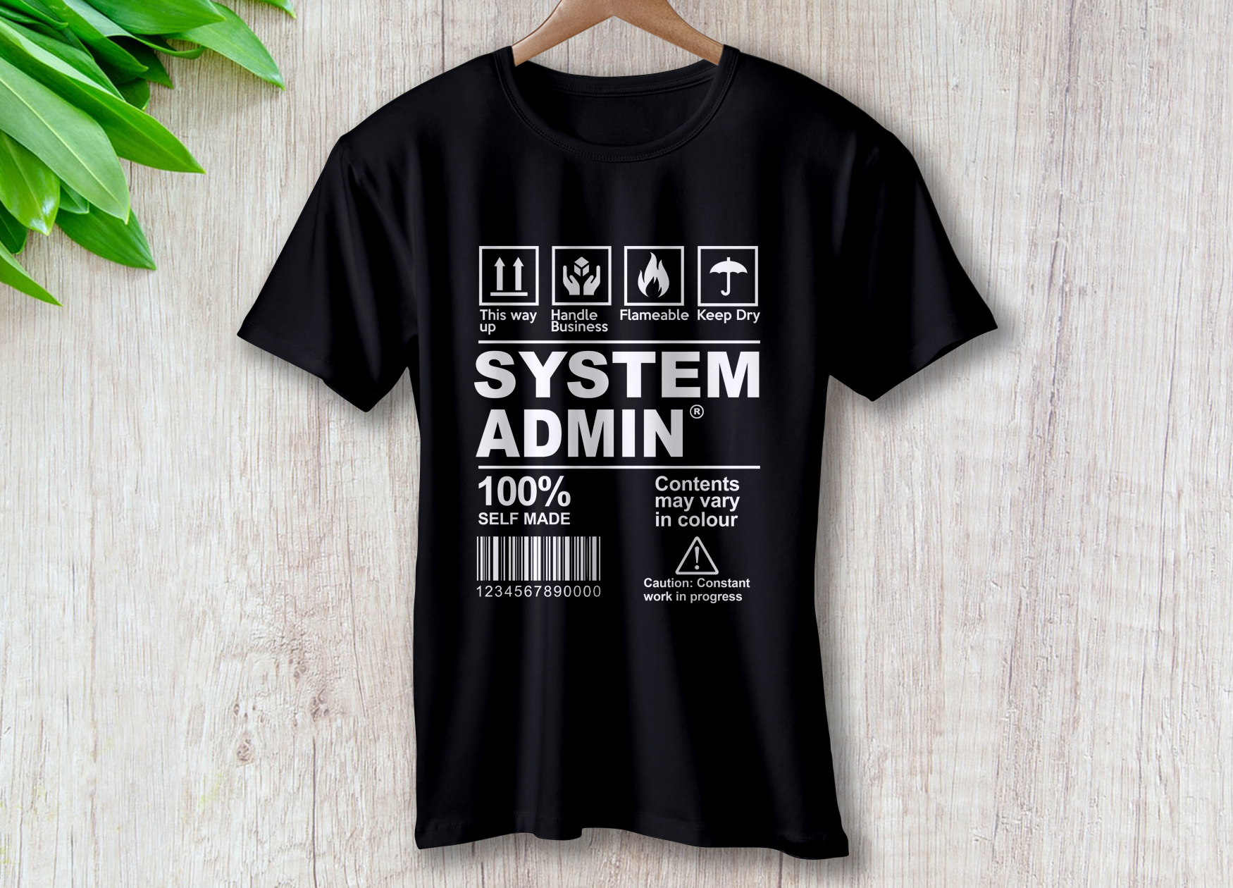 System Admin – Handle with Care T-Shirt